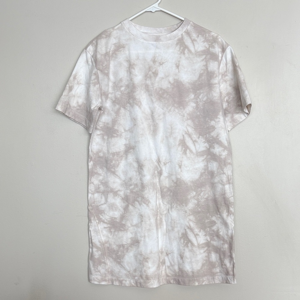 A New Day Target Neutral Tie Dye T Shirt Dress XS